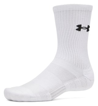 Under Armour UA Performance Cotton unisex ponožky (3 páry), bílé