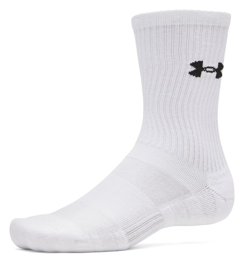 Under Armour UA Performance Cotton unisex ponožky (3 páry), bílé