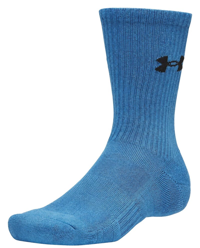 Under Armour UA Performance Cotton unisex ponožky (3 páry), aegean blue