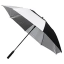 Longridge 62" Windproof UV deštník, černý/šedý