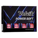 Volvik POWER Soft golfové míčky (12 ks), růžové