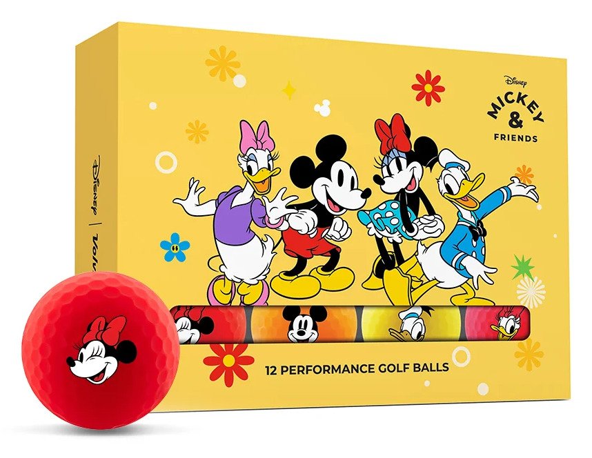 Volvik Disney Mickey and Friends golfové míčky (12 míčků)