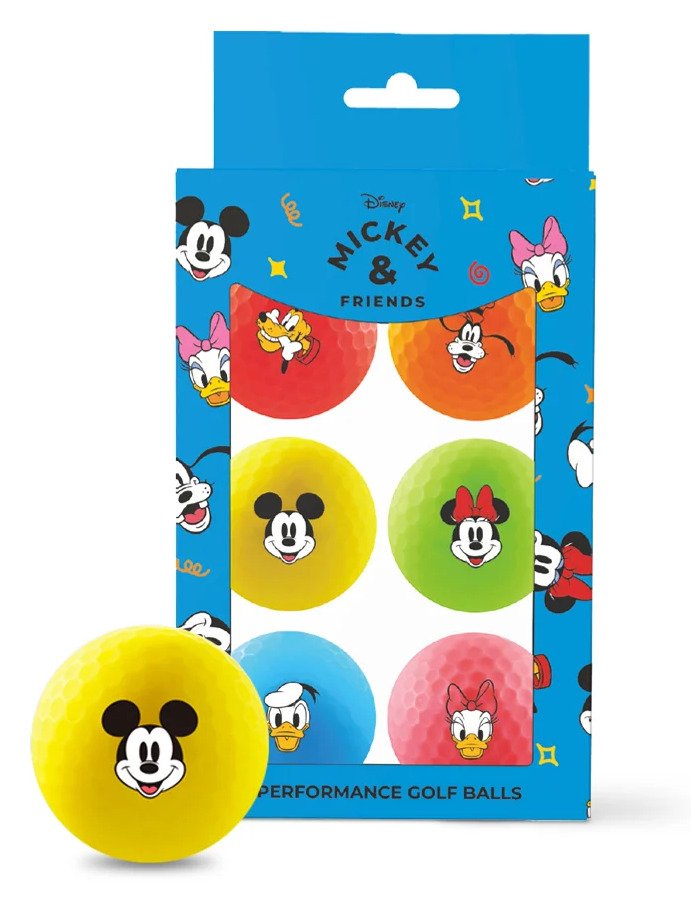 Volvik Mickey and Friends golfové míčky (6 ks)