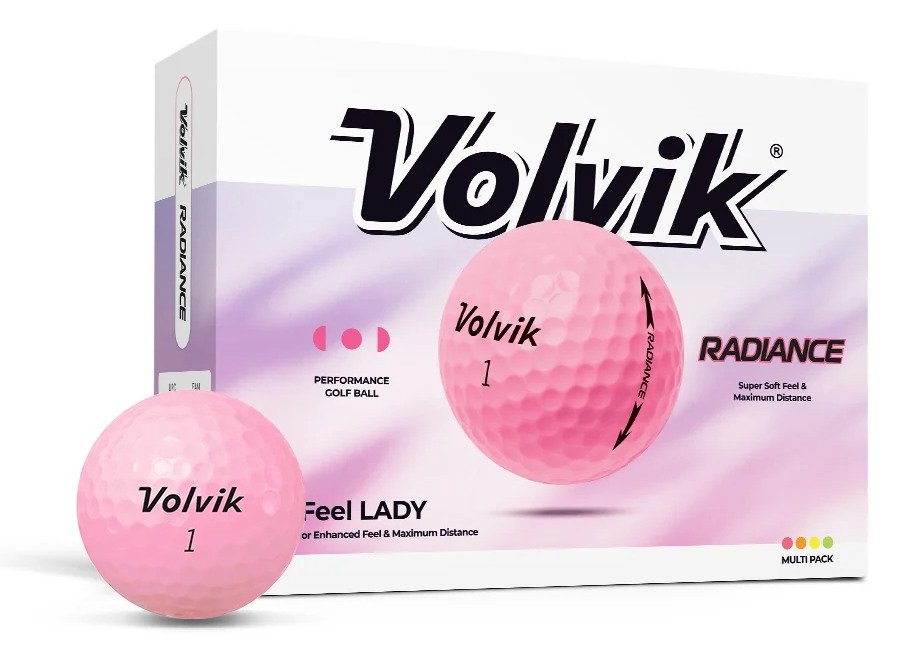 Volvik RADIANCE Ultra Soft golfové míčky (12 míčků)