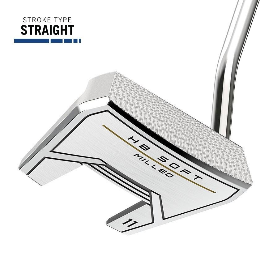 Cleveland HB Soft Milled 11.0 Single Bend putter, 34" (bez krytu hlavy)
