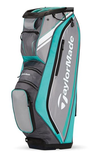TaylorMade San Clemente cart bag, mint/šedo/bílý