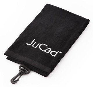 JuCad TriFold golfový ručník, černý