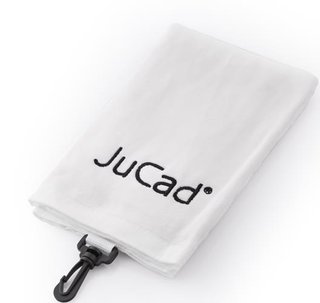 JuCad TriFold golfový ručník, bílý