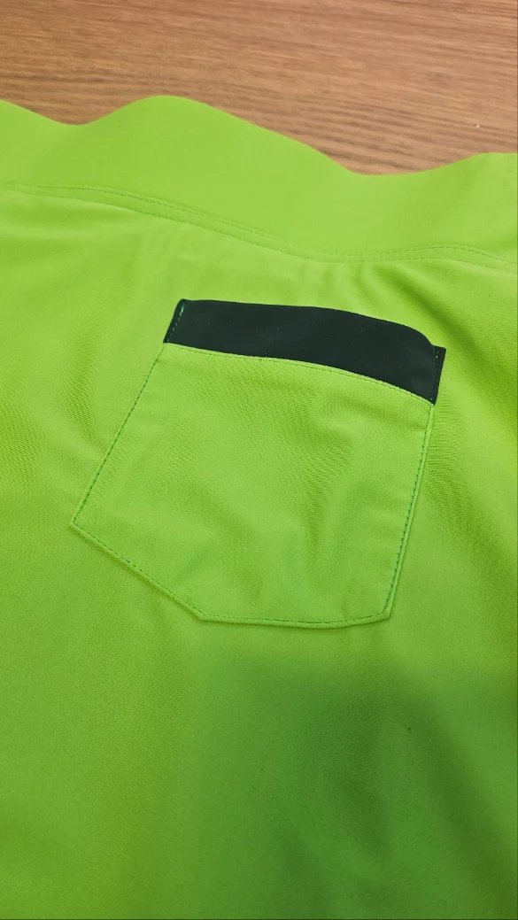 Kod 14 dámská sukně se šortkami, zeleno/modrá, XL