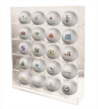 Longridge 20 Ball Perspex Display Rack police