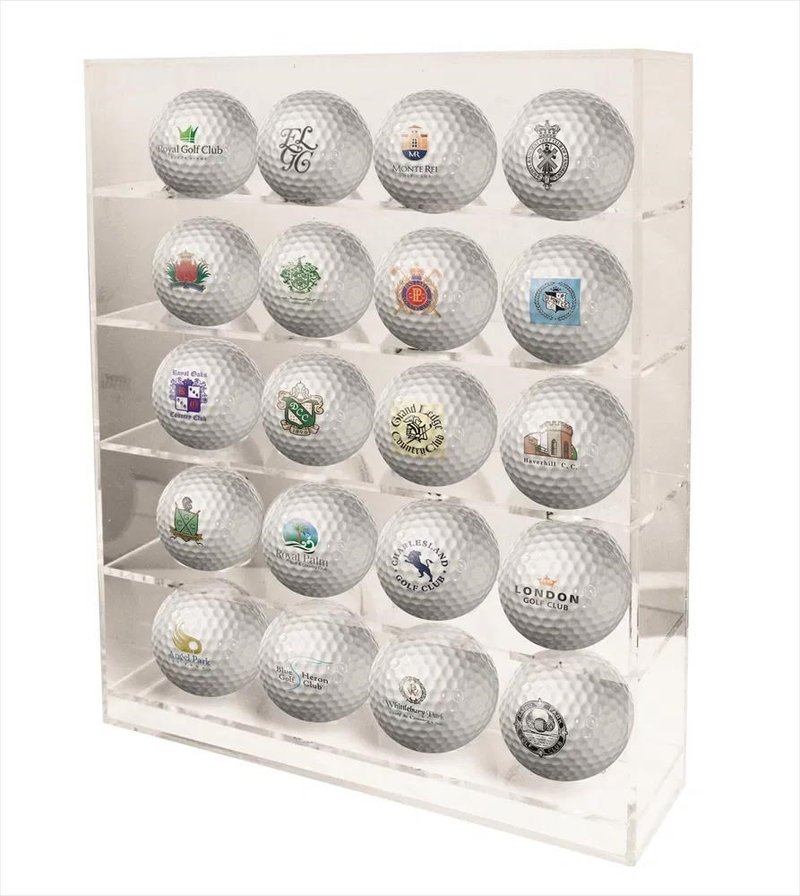 Longridge 20 Ball Perspex Display Rack police