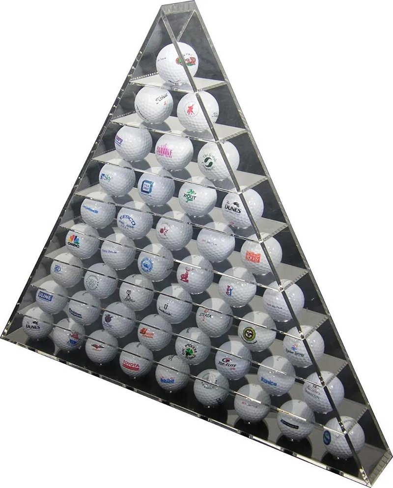 Longridge 45 Ball Pyramid Display Rack police