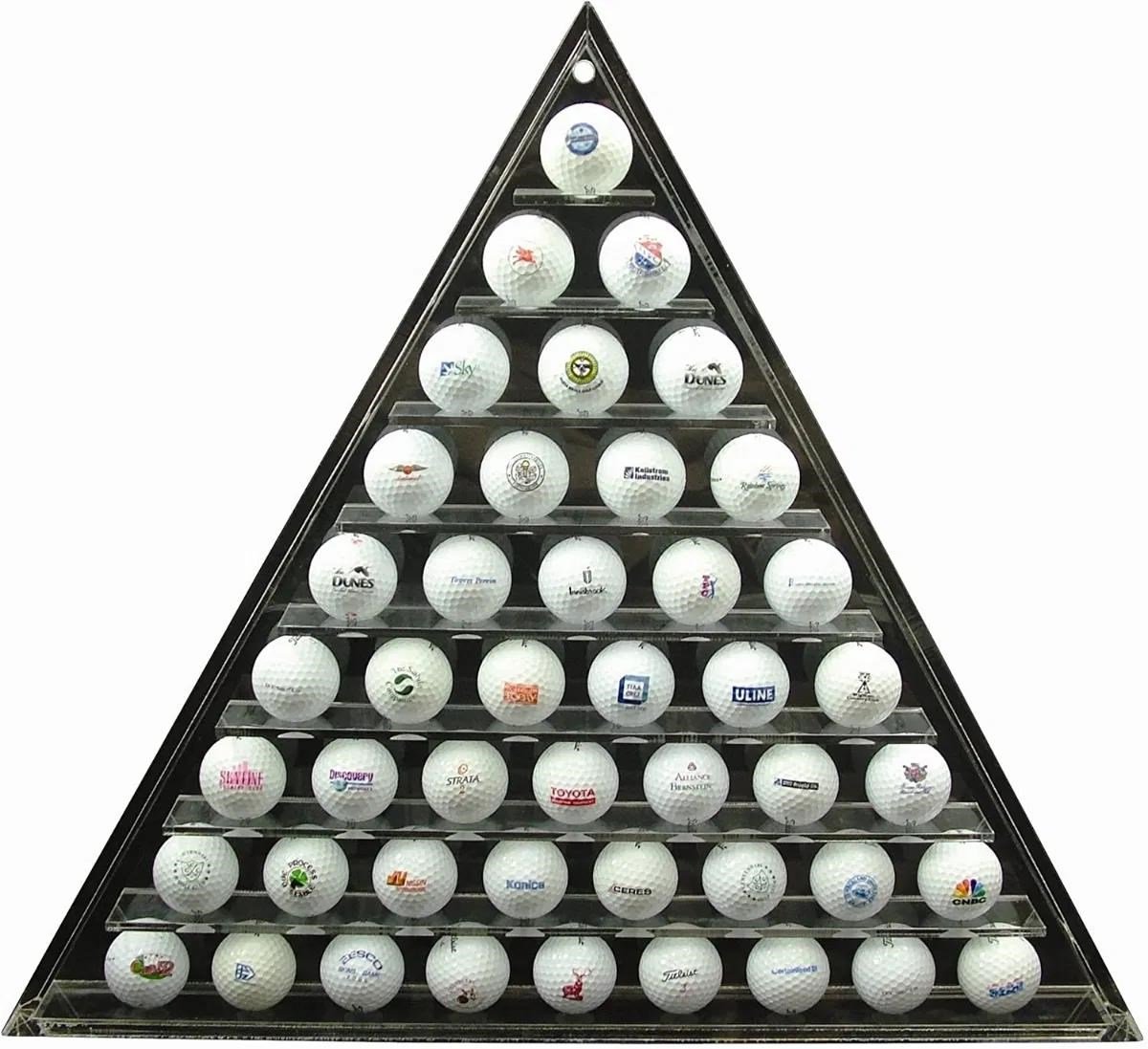 Longridge 45 Ball Pyramid Display Rack police