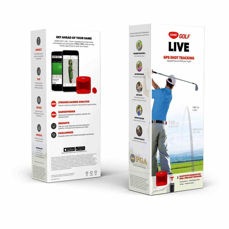 Game Golf Live digitální analýza hry + čtečka