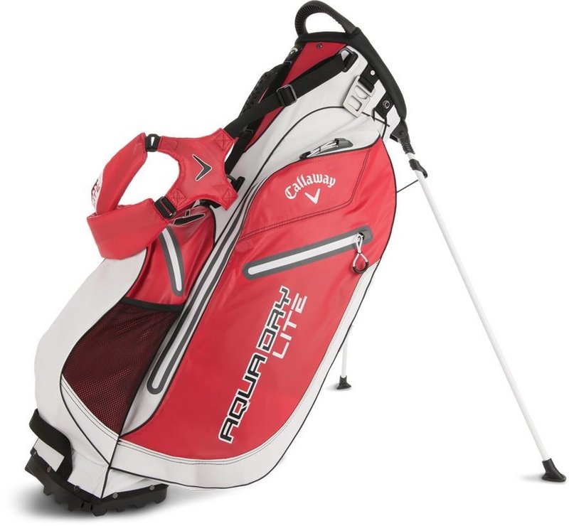 Callaway Aqua Dry Lite stand bag, červeno/bílý
