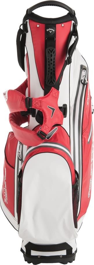 Callaway Aqua Dry Lite stand bag, červeno/bílý