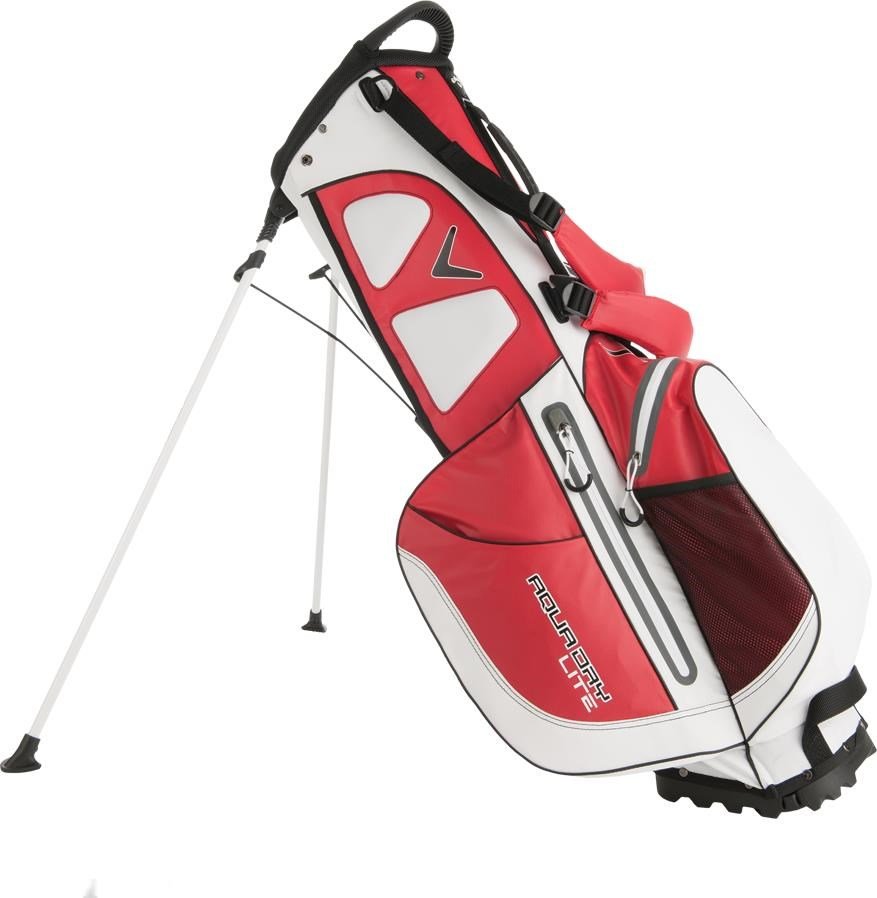 Callaway Aqua Dry Lite stand bag, červeno/bílý