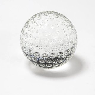 Longridge Crystal Golf Ball Paper Weight Trophy těžítko