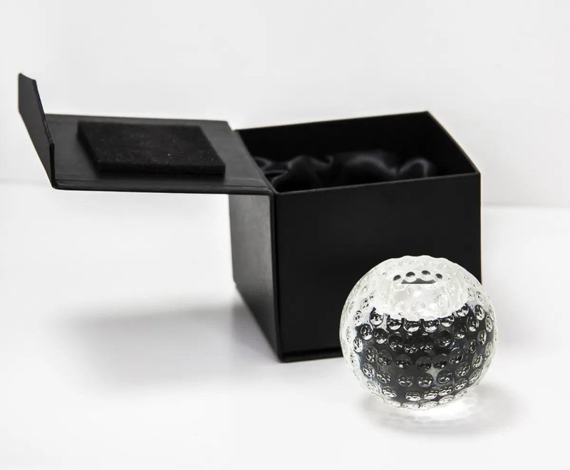Longridge Crystal Golf Ball Tealight těžítko na svíčku