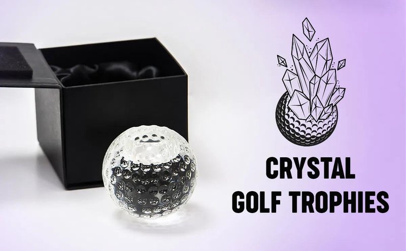 Longridge Crystal Golf Ball Tealight těžítko na svíčku