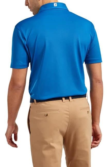 FootJoy Stretch Pique Solid pánské polo, cobalt
