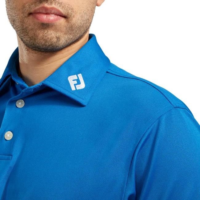 FootJoy Stretch Pique Solid pánské polo, cobalt