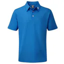 FootJoy Stretch Pique Solid pánské polo, cobalt