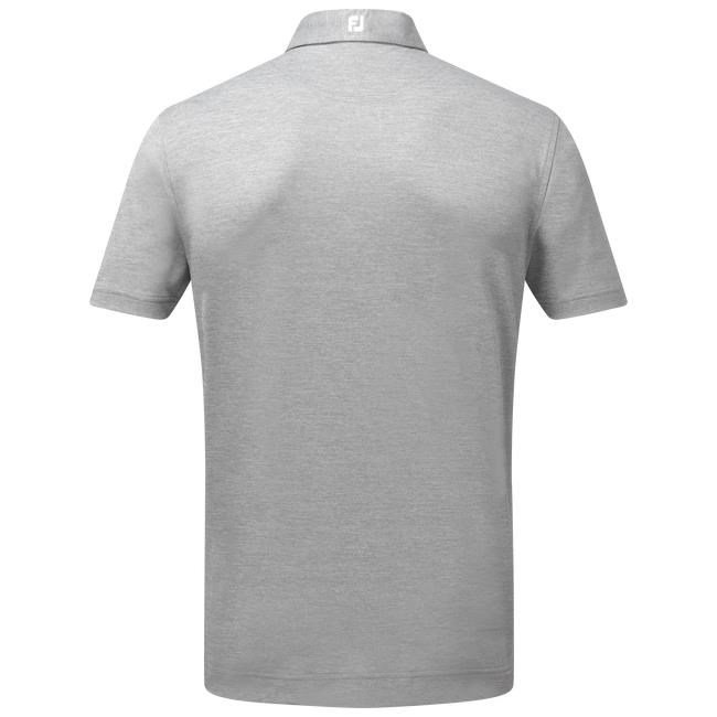 FootJoy Stretch Pique Solid pánské polo, šedé