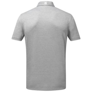 FootJoy Stretch Pique Solid pánské polo, šedé