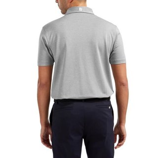 FootJoy Stretch Pique Solid pánské polo, šedé