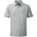 FootJoy Stretch Pique Solid pánské polo, šedé