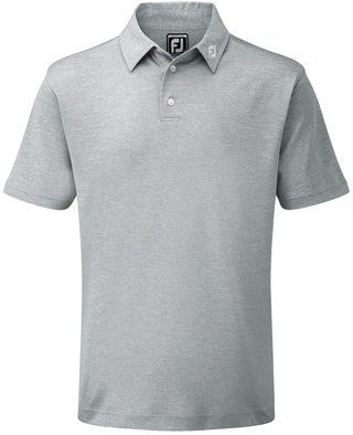 FootJoy Stretch Pique Solid pánské polo, šedé
