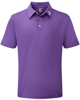 FootJoy Stretch Pique Solid pánské polo, fialové