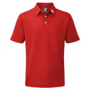 FootJoy Stretch Pique Solid pánské polo, červené