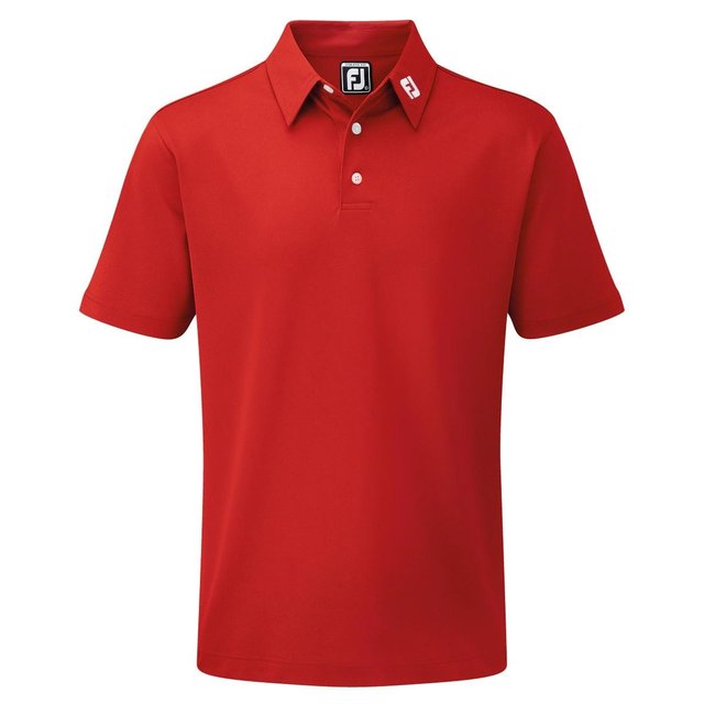 FootJoy Stretch Pique Solid pánské polo, červené