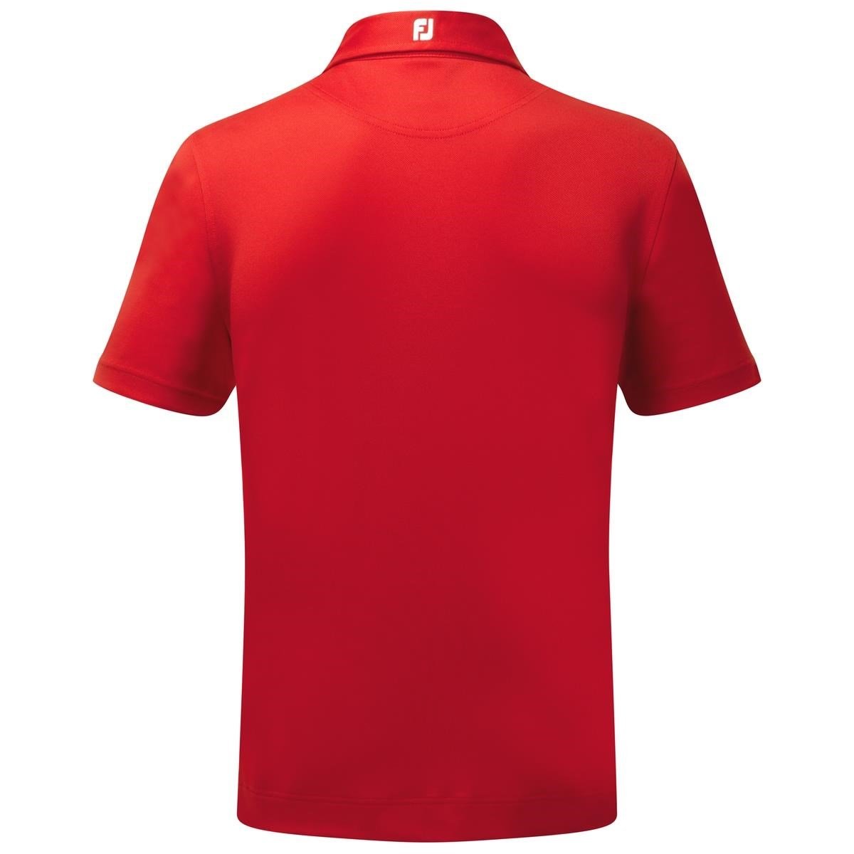 FootJoy Stretch Pique Solid pánské polo, červené