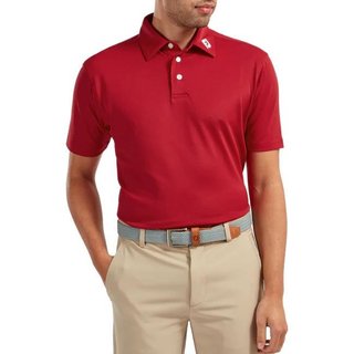 FootJoy Stretch Pique Solid pánské polo, červené