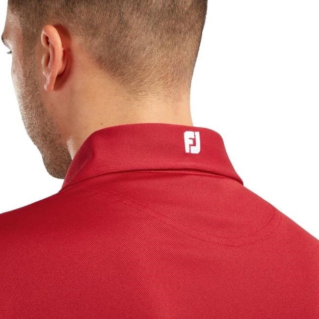 FootJoy Stretch Pique Solid pánské polo, červené