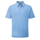 FootJoy Stretch Pique Solid pánské polo, modré