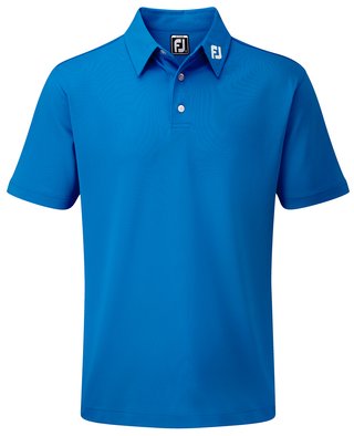 Footjoy Stretch Pique Solid dětské polo, cobalt (modré)