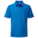 Footjoy Stretch Pique Solid dětské polo, cobalt (modré)