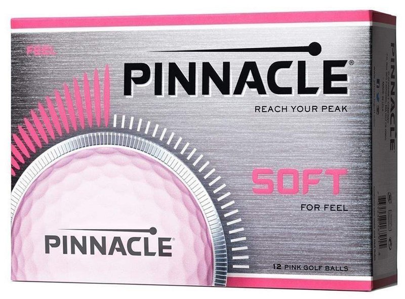 Pinnacle Soft Pink golfové míčky