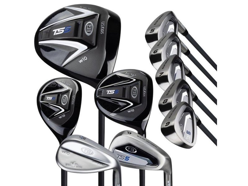 U.S. Kids Golf TS5-57 (145cm) 10-Club dětský golfový set, grafit