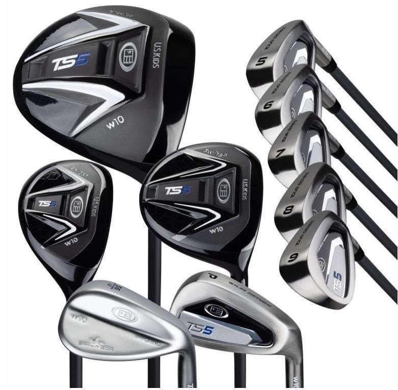 U.S. Kids Golf TS5-63 (160cm) 10-Club dětský golfový set, grafit