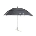 JuCad Windproof deštník 68" s pinem, černý