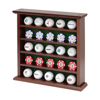 Longridge 25 Ball Wooden Display Rack dřevěná police