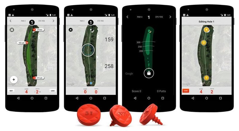Game Golf digitální analýza hry pro Android