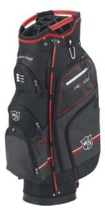 Wilson Staff Nexus III Cart Bag - BLACK/RED