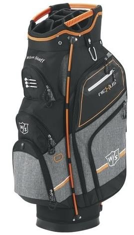 Wilson Staff neXus III cart bag, černo/oranžový