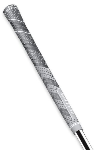 Golf Pride MCC Cord Plus4 grip, MIDSIZE, šedý